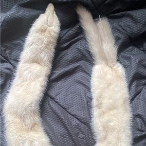 Luxurious REAL fur winter scarf